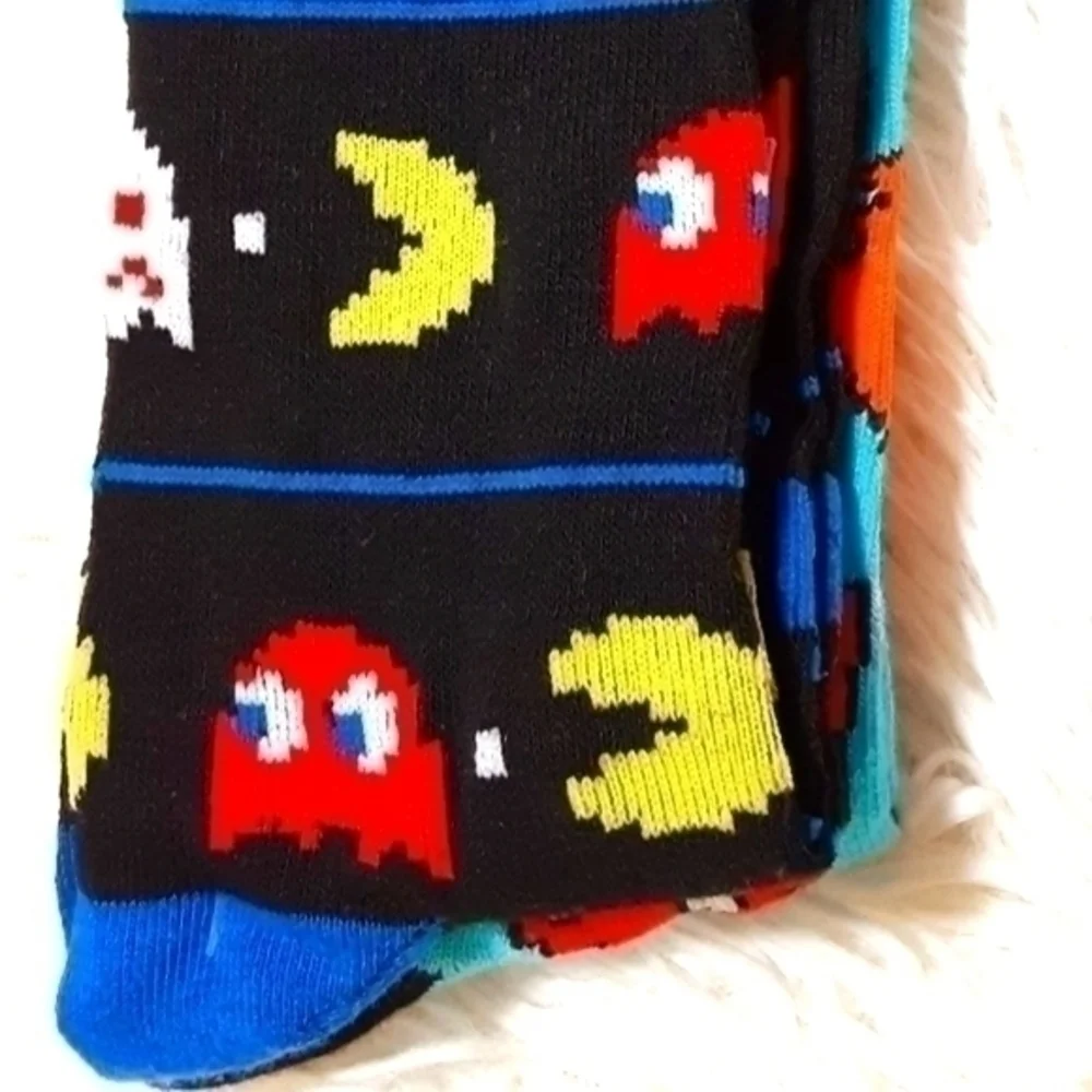 Pac-Man Arcade Game Socks